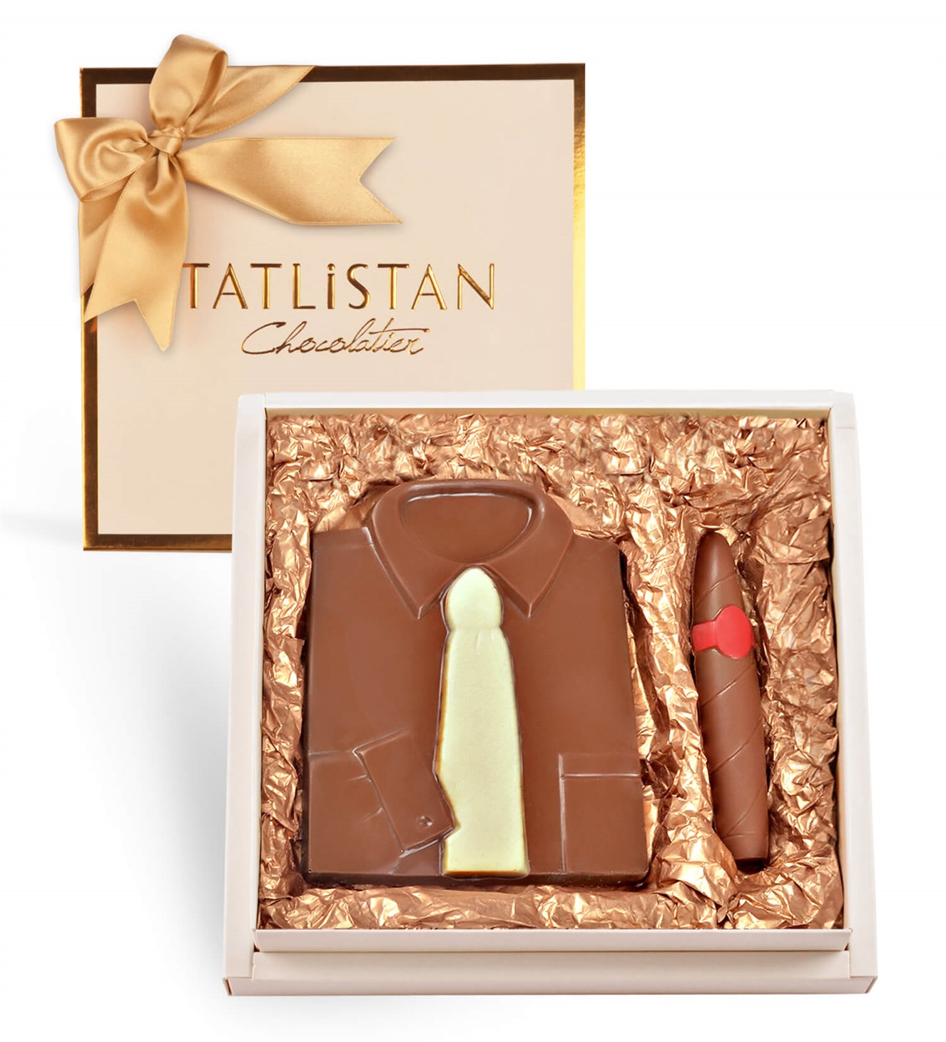 Gömlekli İş Adamı Çikolatası