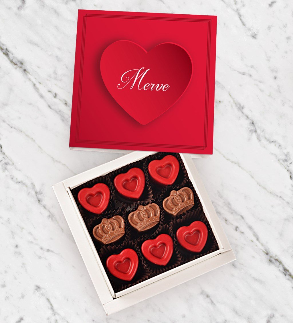 İsme Özel Prenses Çikolatası