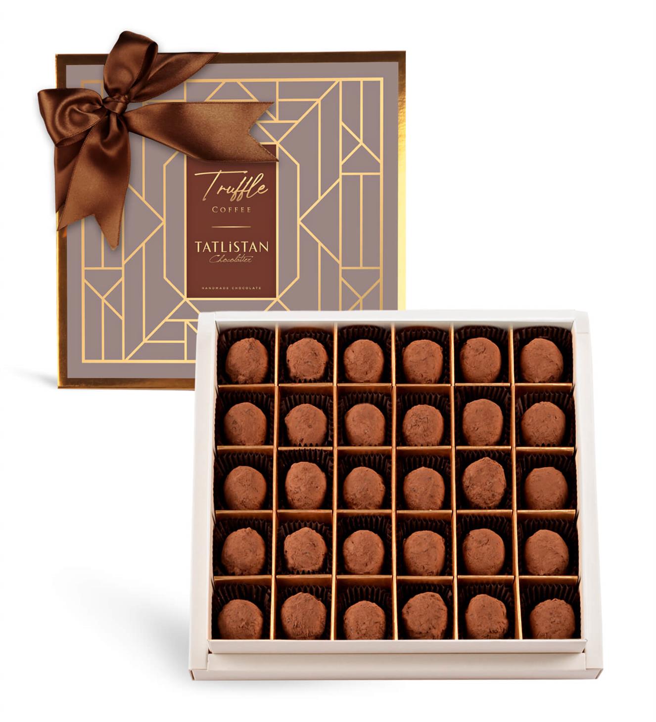 Kakao Kaplı Kahveli Trüf Çikolata 30'lu