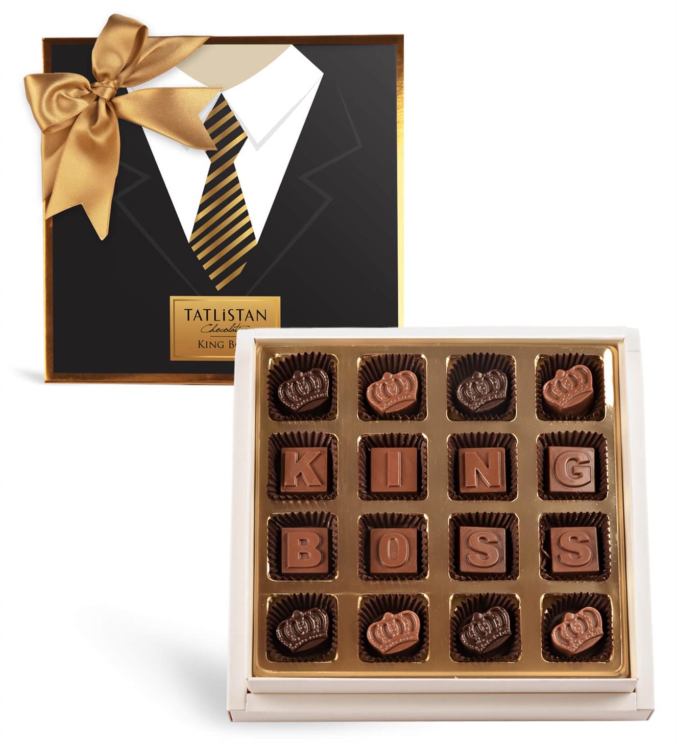 King Boss - Fıstıklı Taç Çikolata