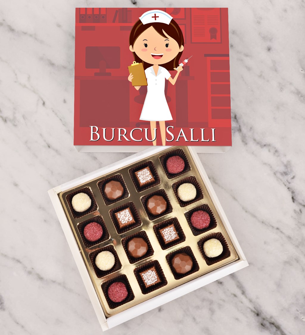 Kişiye Özel Hemşire Çikolatası