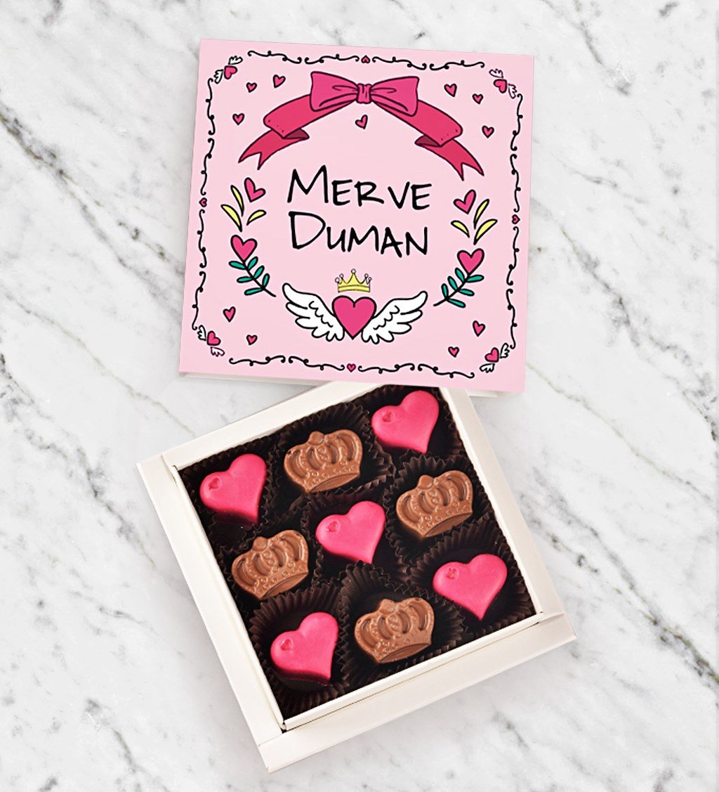 Kişiye Özel Prenses Çikolatası