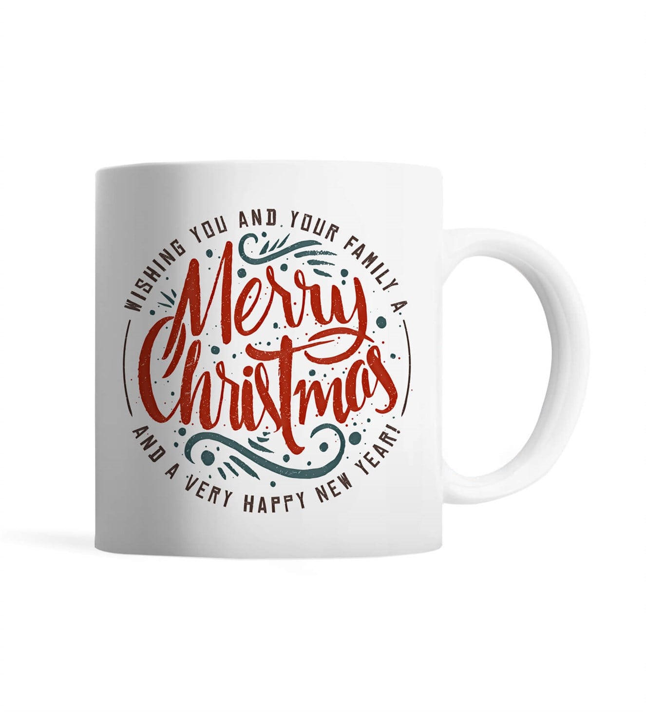 Merry Christmas Kupa Bardak