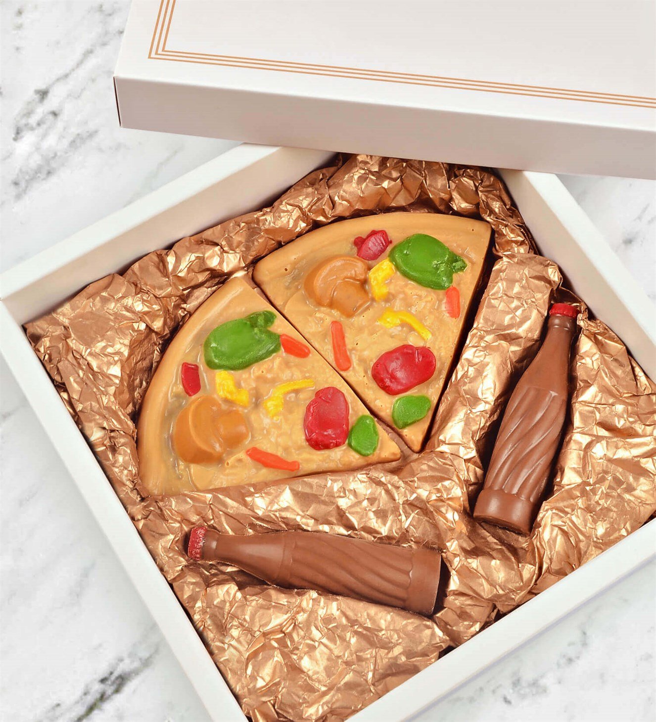 Pizza Menüsü Çikolatası