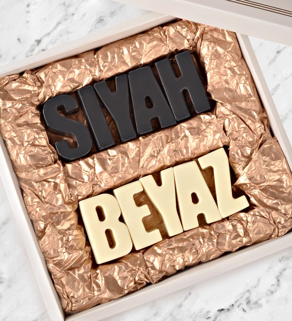 Siyah Beyaz Çikolata
