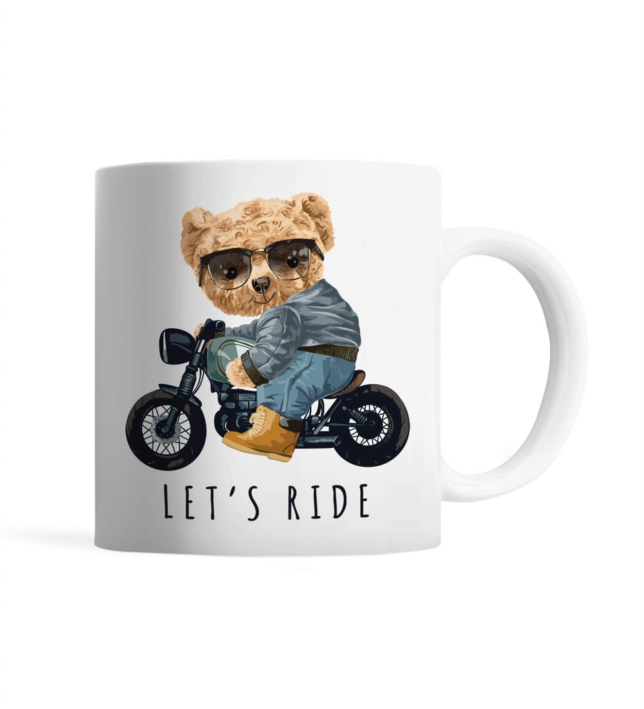 Teddy Bear | Let's Ride - Kupa Bardak