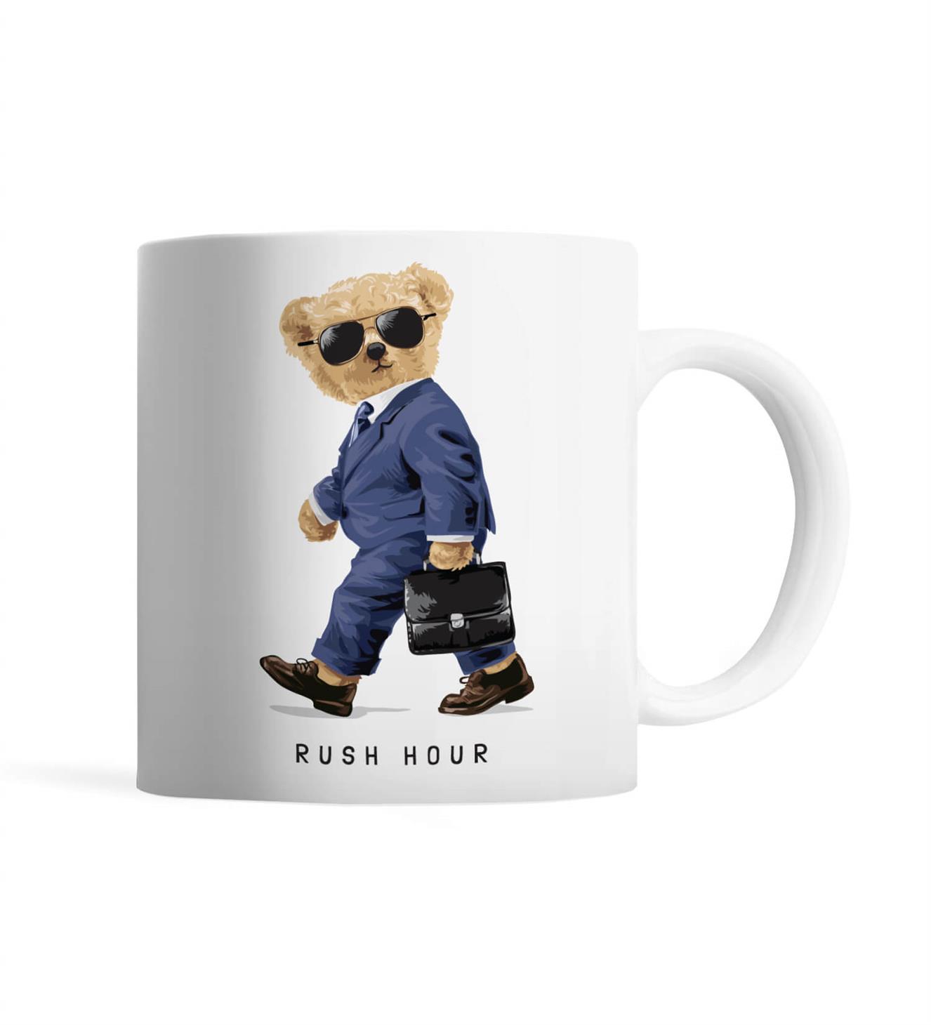 Teddy Bear | Rush Hour - Kupa Bardak