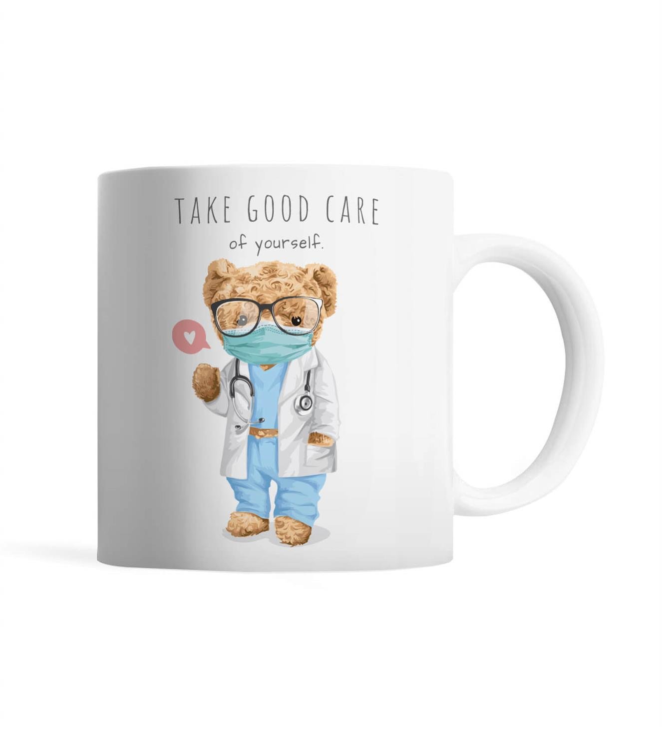 Teddy Bear | Take Good Care - Kupa Bardak