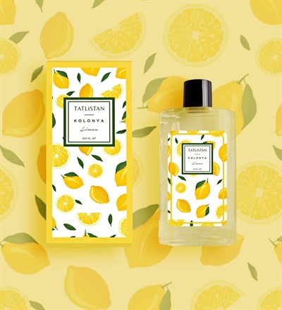 Limon Kolonyası Cam Şişe 200 ml