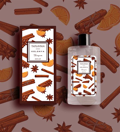 Tarçın Kolonyası Cam Şişe 200 ml