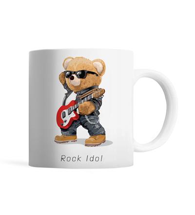Teddy Bear | Rock Idol - Kupa Bardak