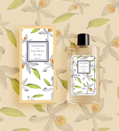 Vanilya Kolonyası Cam Şişe 200 ml
