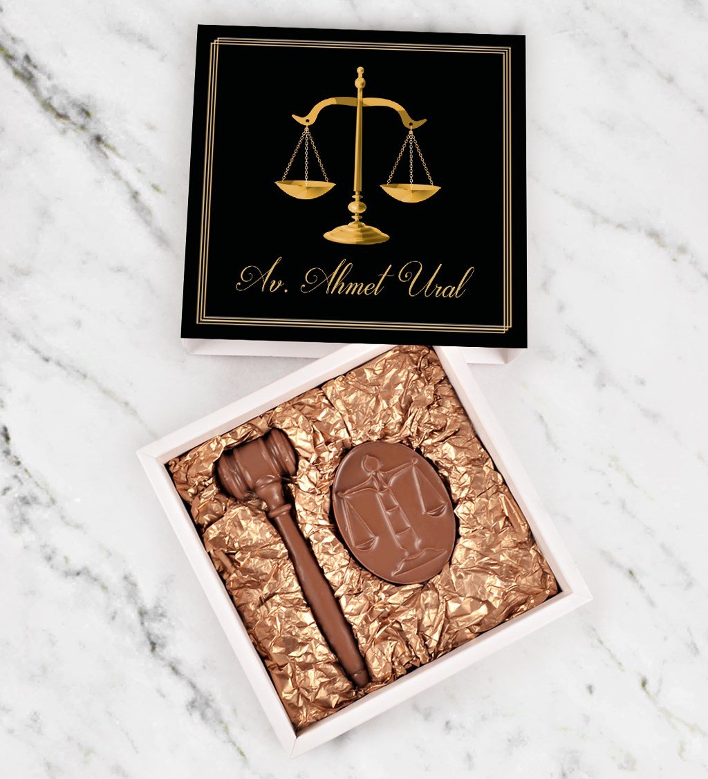  Kişiye Özel Avukat Çikolatası