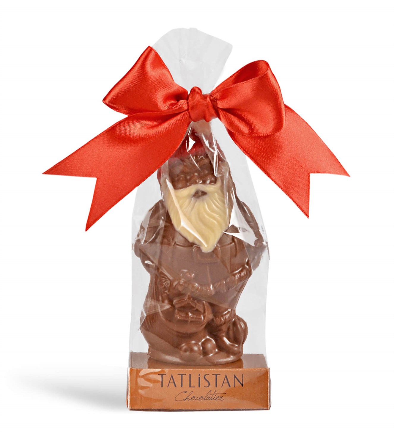 2 Boyutlu Noel Baba Şeklinde Yılbaşı Çikolatası