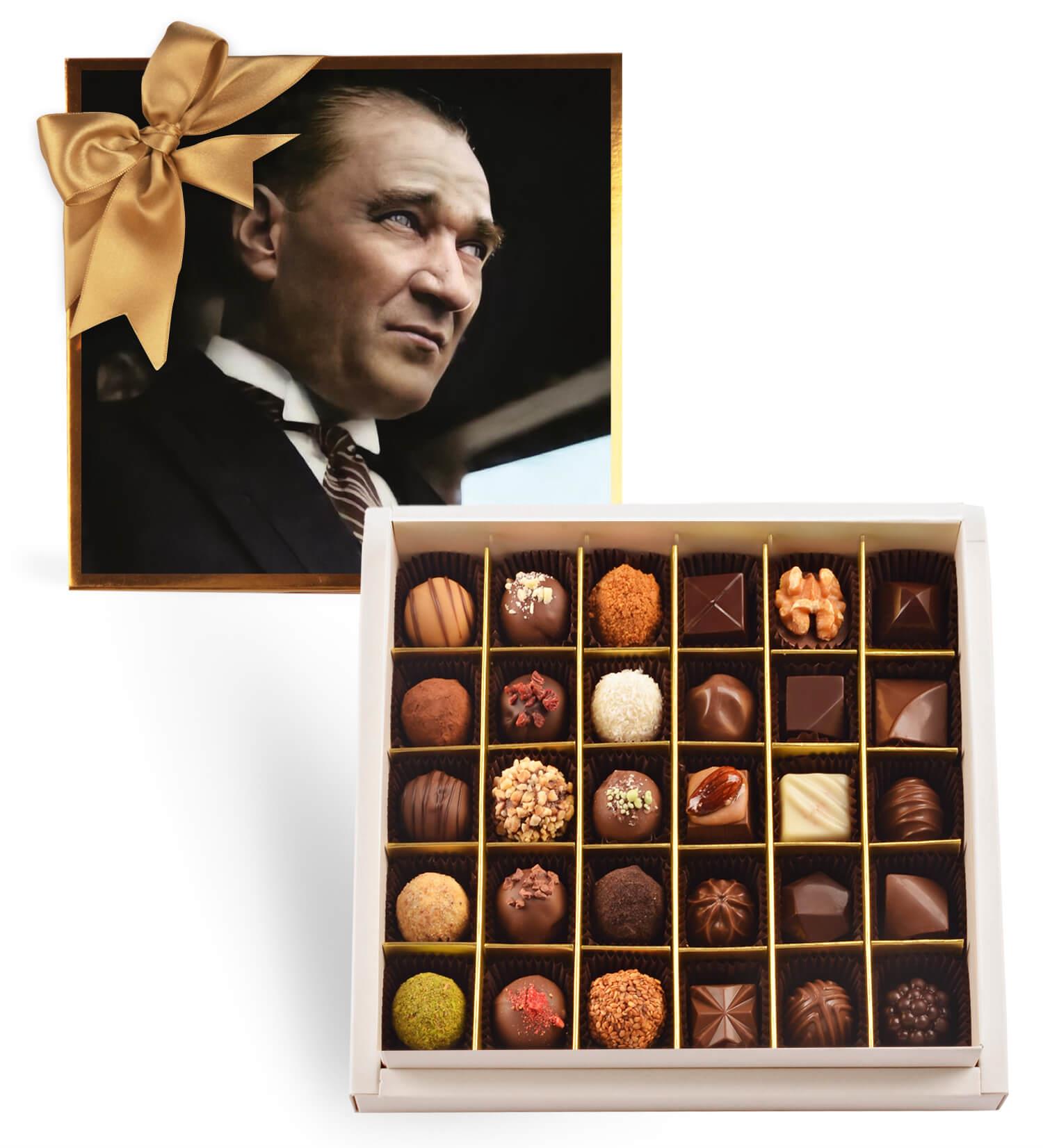 Atatürk Umuda Bakış | 30 Çeşitli Artisan Çikolata 30'lu