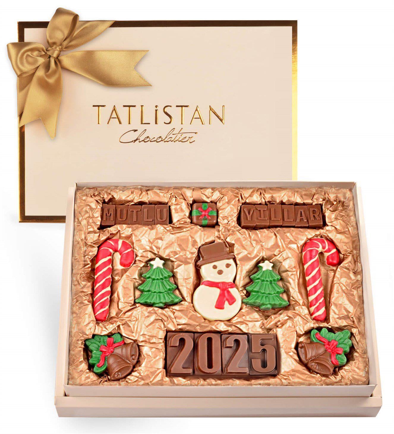 Mutlu Yıllar Tarihli Yılbaşı Çikolatası