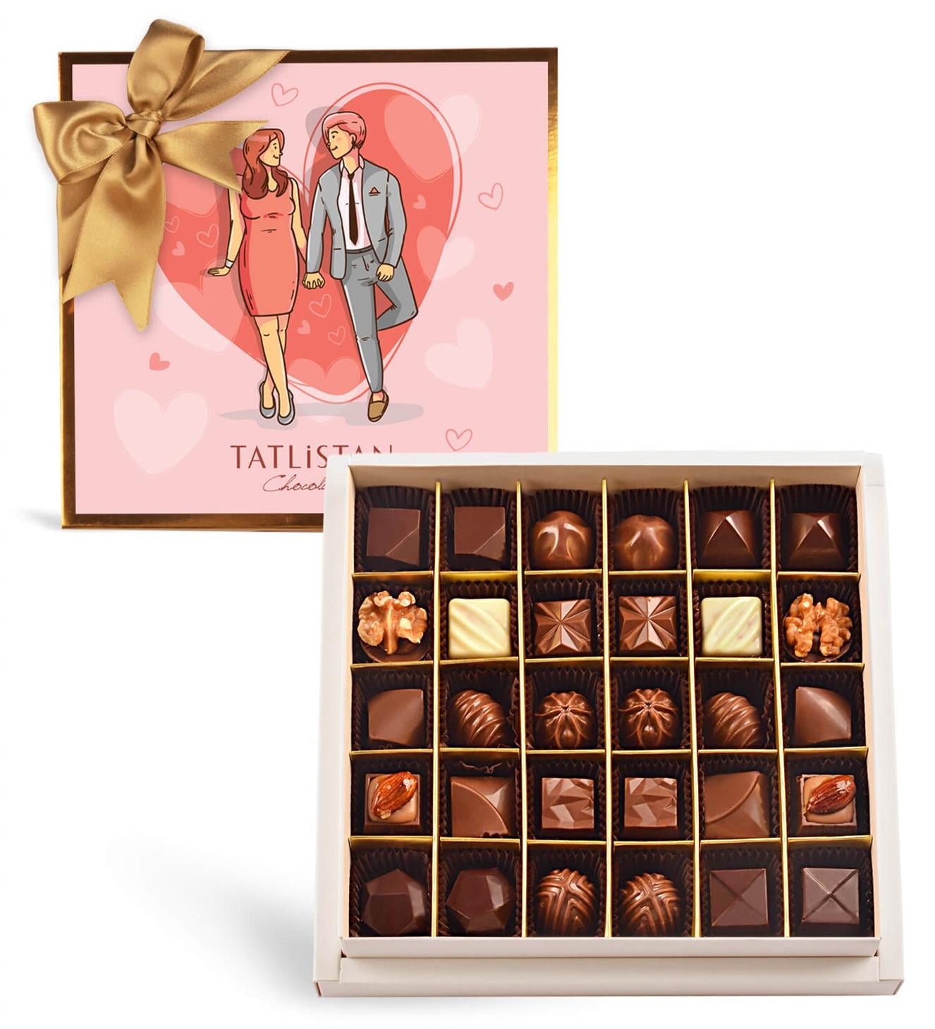Aşka Bakış | 15 Çeşitli Artisan Çikolata 30'lu