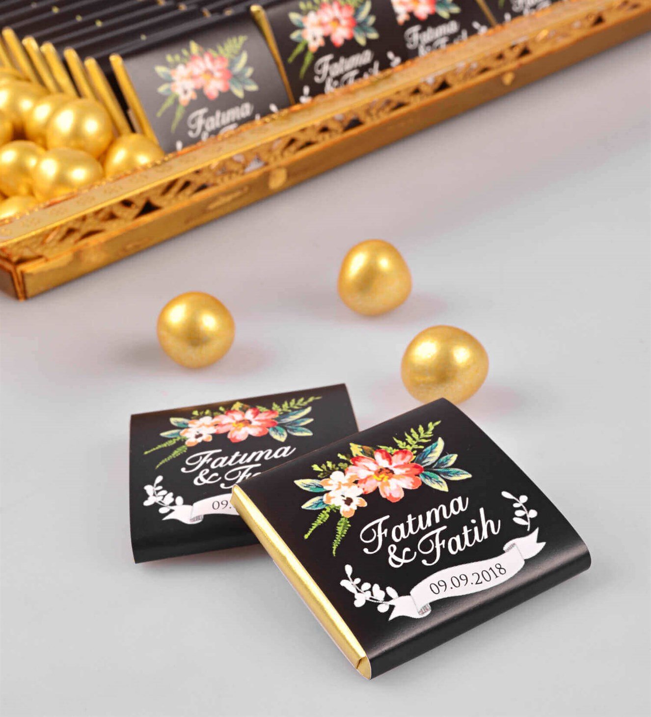 İsimli Söz & Nişan Çikolatası