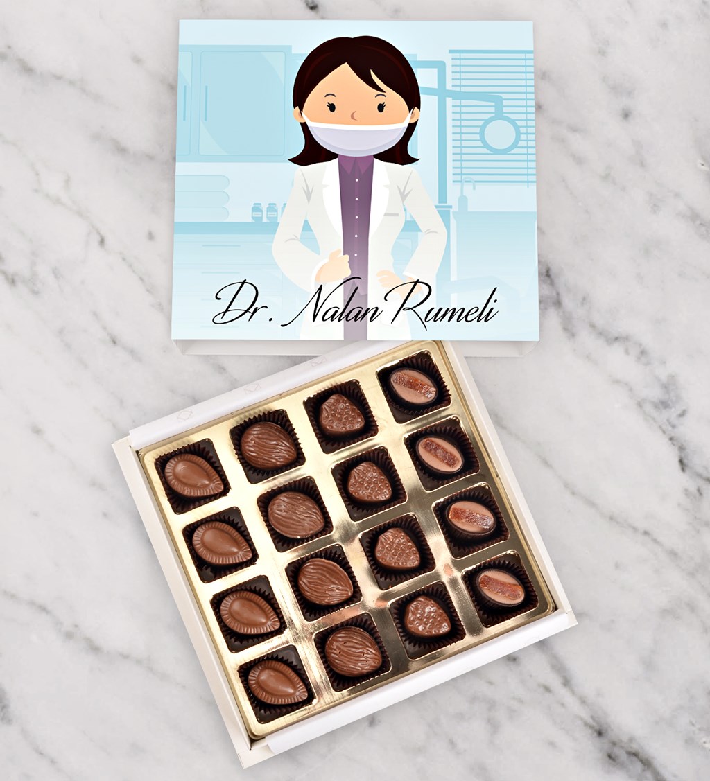 Kişiye Özel Diş Doktoru Çikolatası