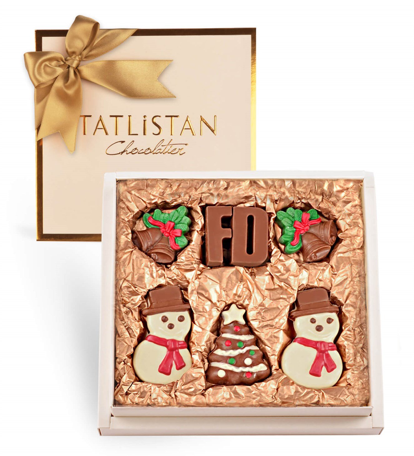 Kişiye Özel Harfli Yılbaşı Çikolatası