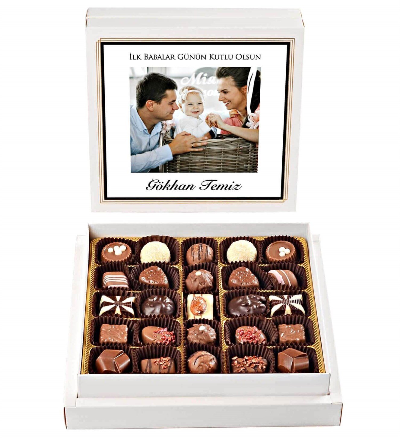 Kişiye Özel İsimli, Fotoğraflı İlk Babalar Günü Spesiyal 25'li