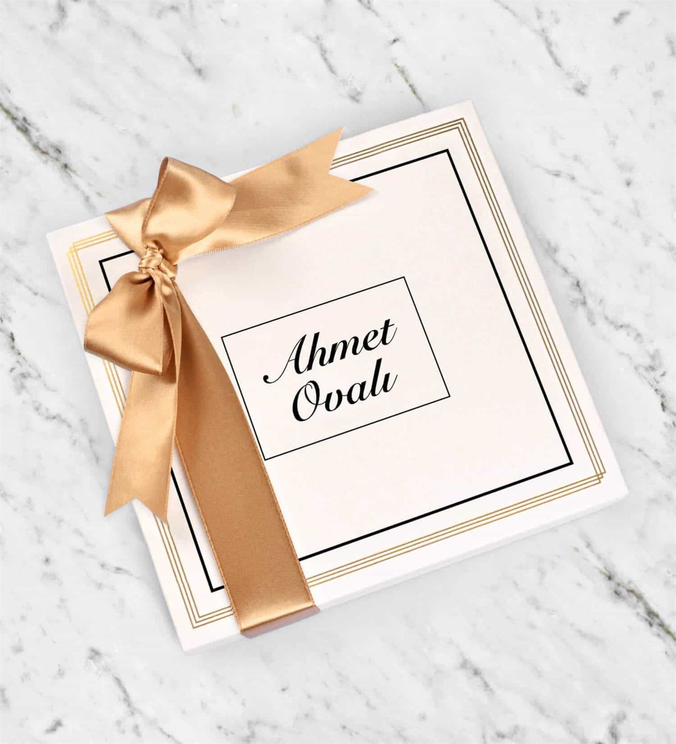 Kutuya İsim Ekleme (Beyaz)