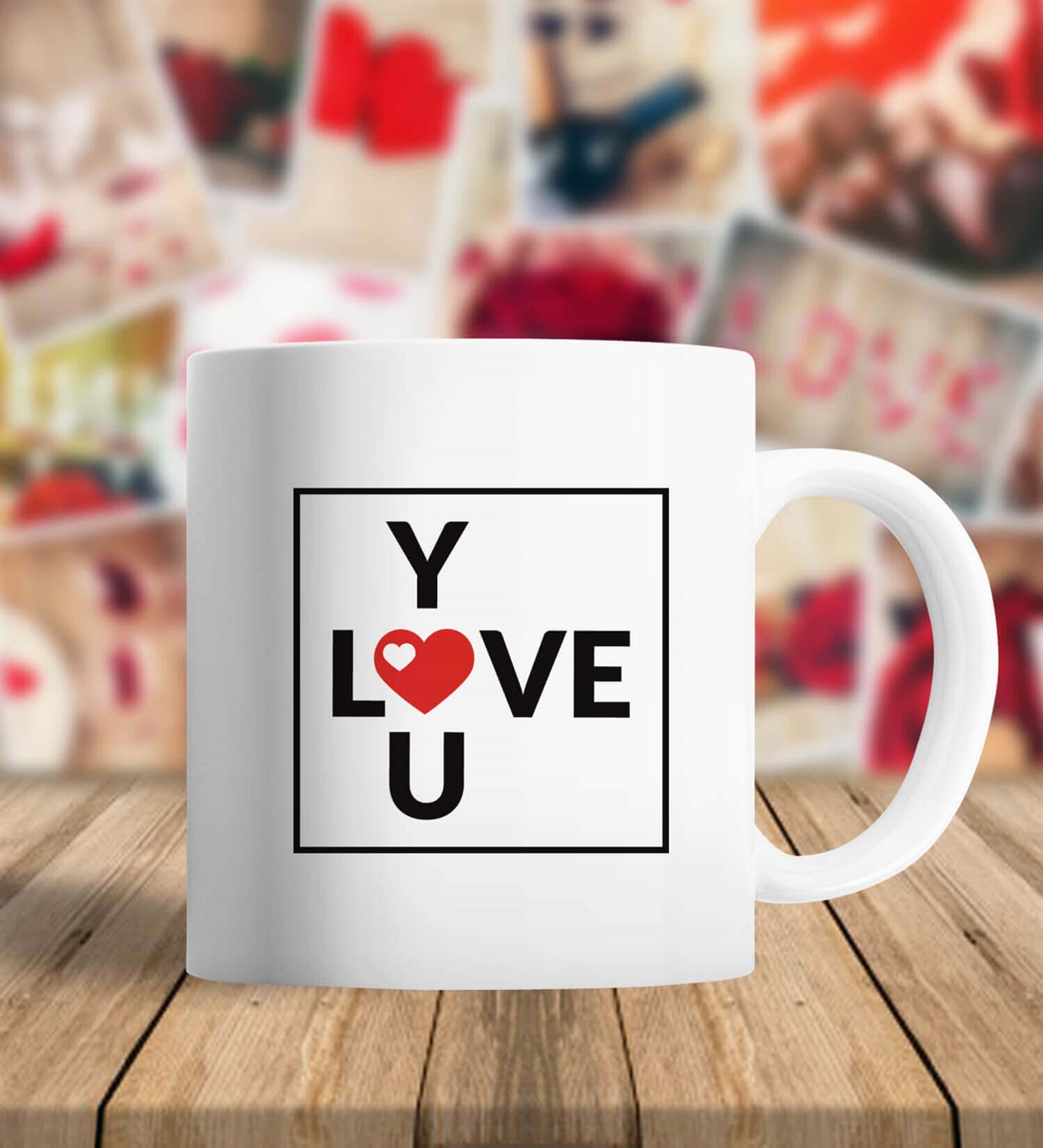 Love You Sevgiliye Hediye Kupa Bardak