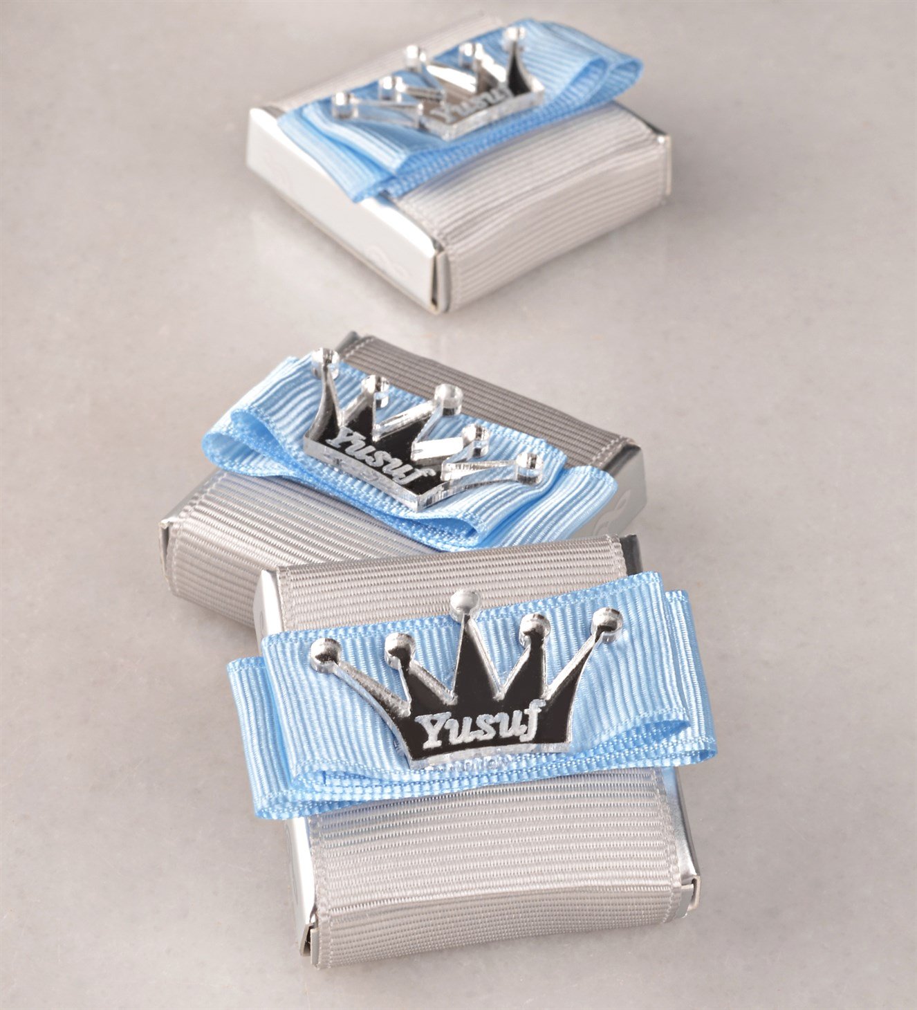 Pleksi İsimli Erkek Bebek Çikolatası