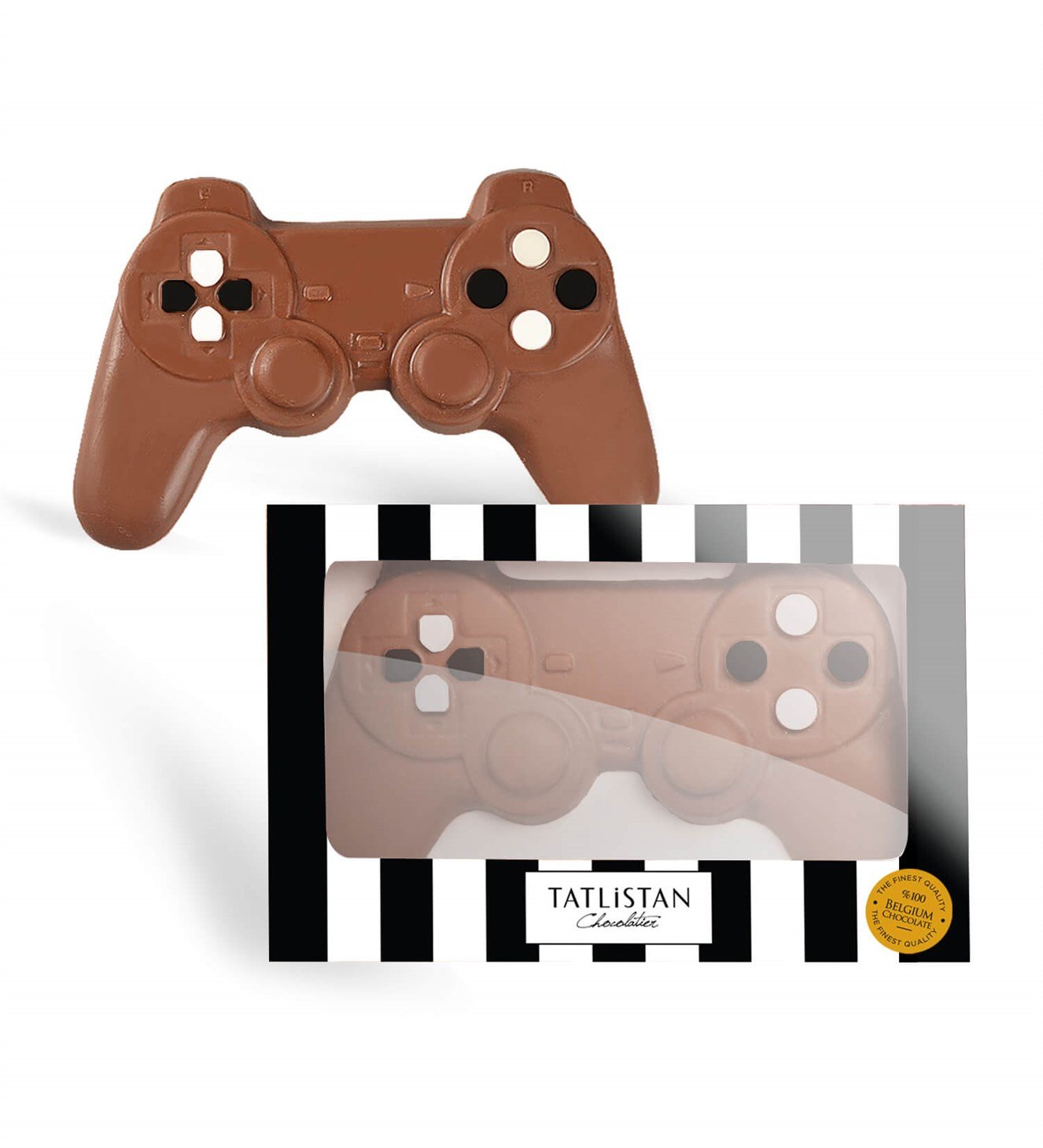 Siyah Beyaz Joystick Çikolata