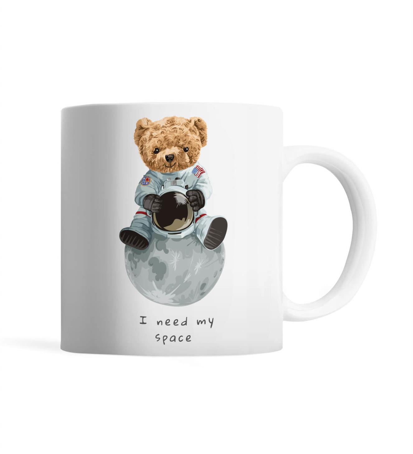 Teddy Bear | Astronaut - Kupa Bardak