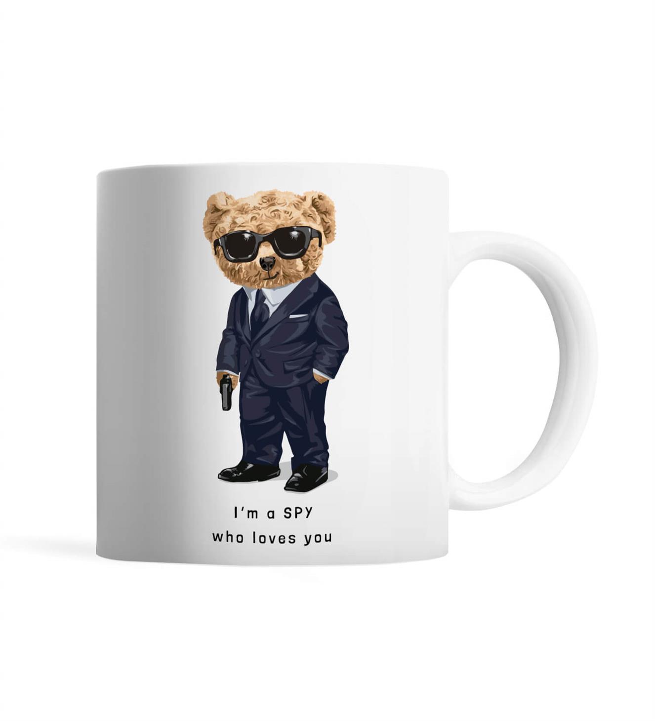 Teddy Bear | I'm A Spy - Kupa Bardak