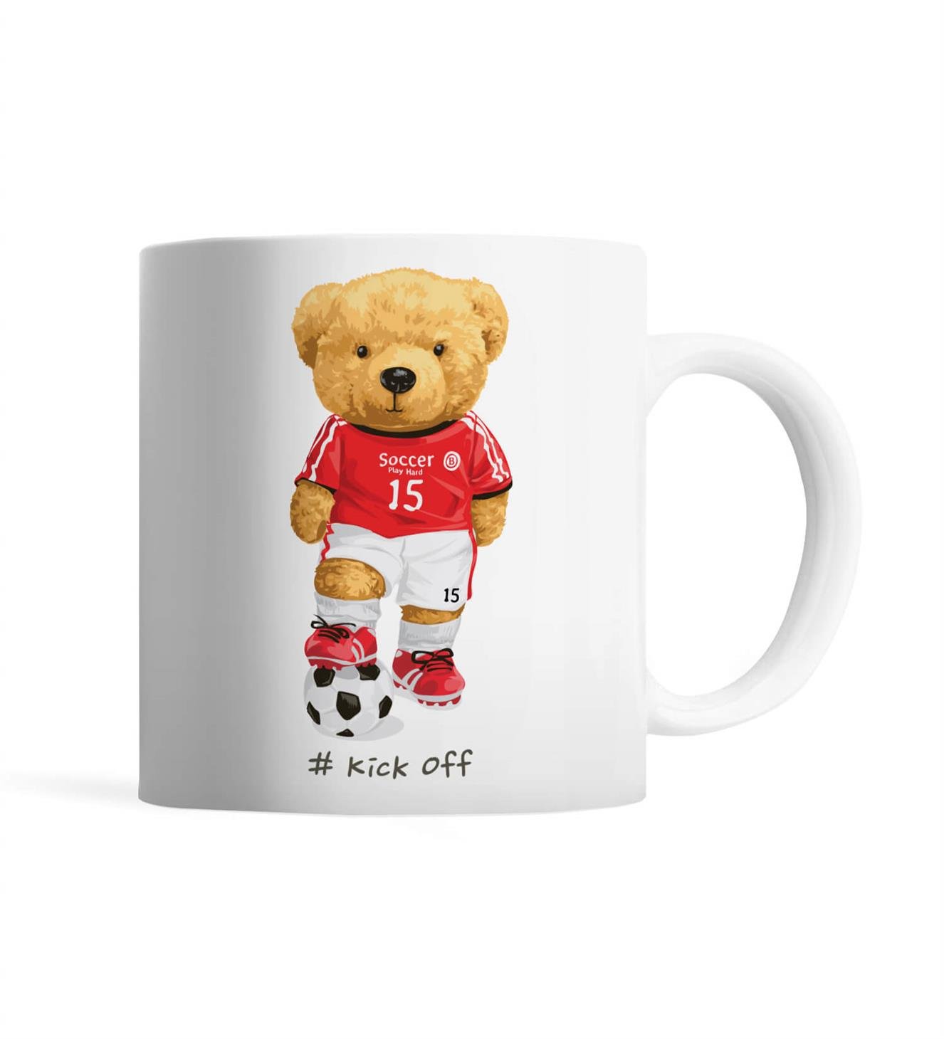 Teddy Bear | Kick Off - Kupa Bardak