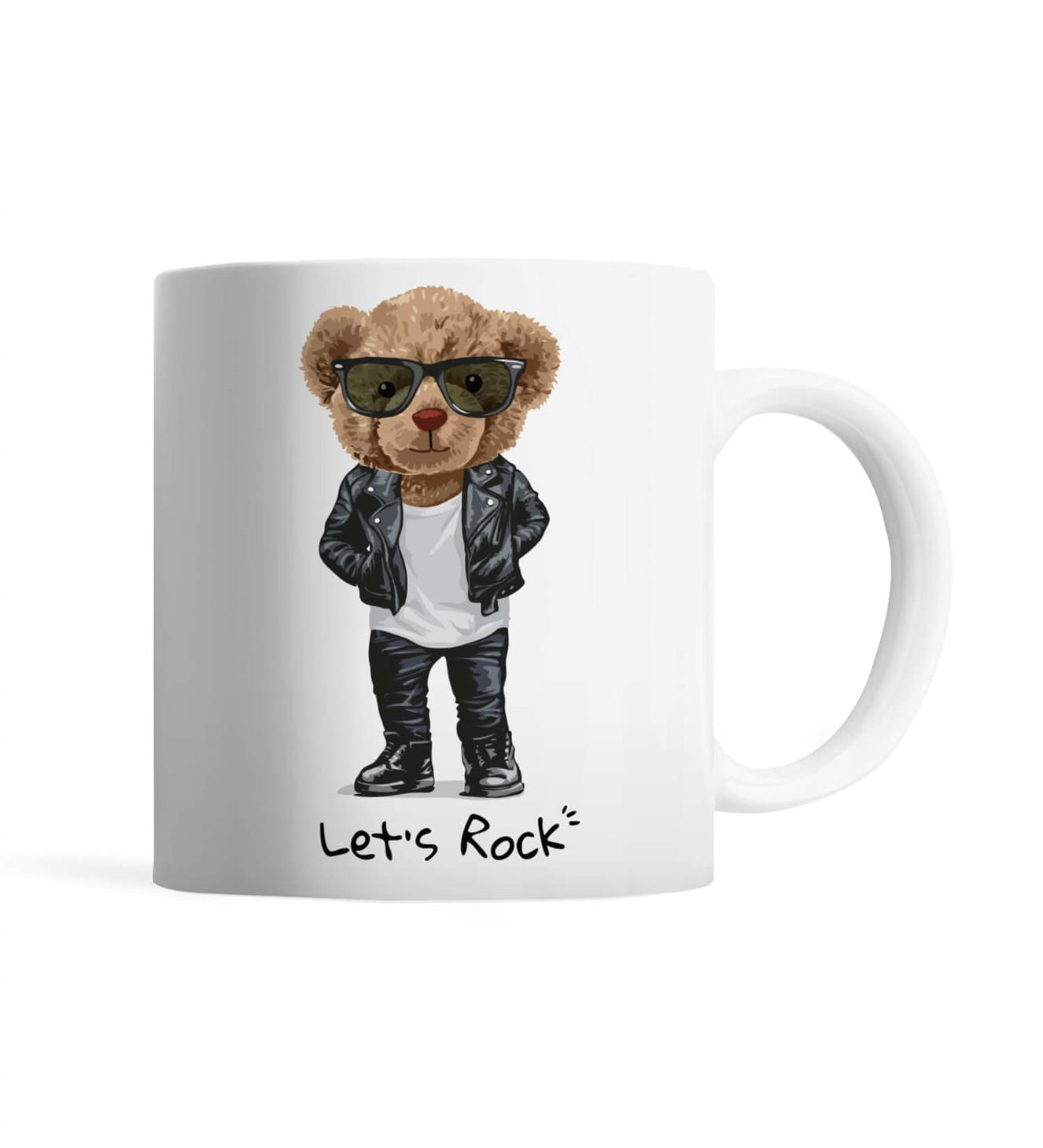 Teddy Bear | Let's Rock - Kupa Bardak