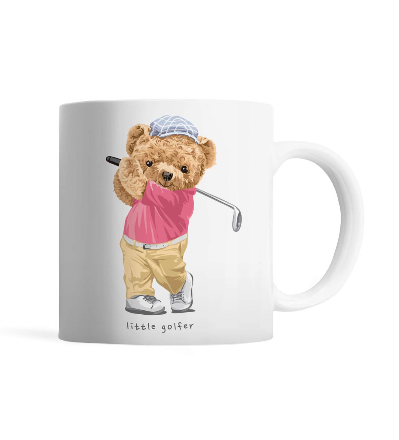 Teddy Bear | Little Golfer - Kupa Bardak