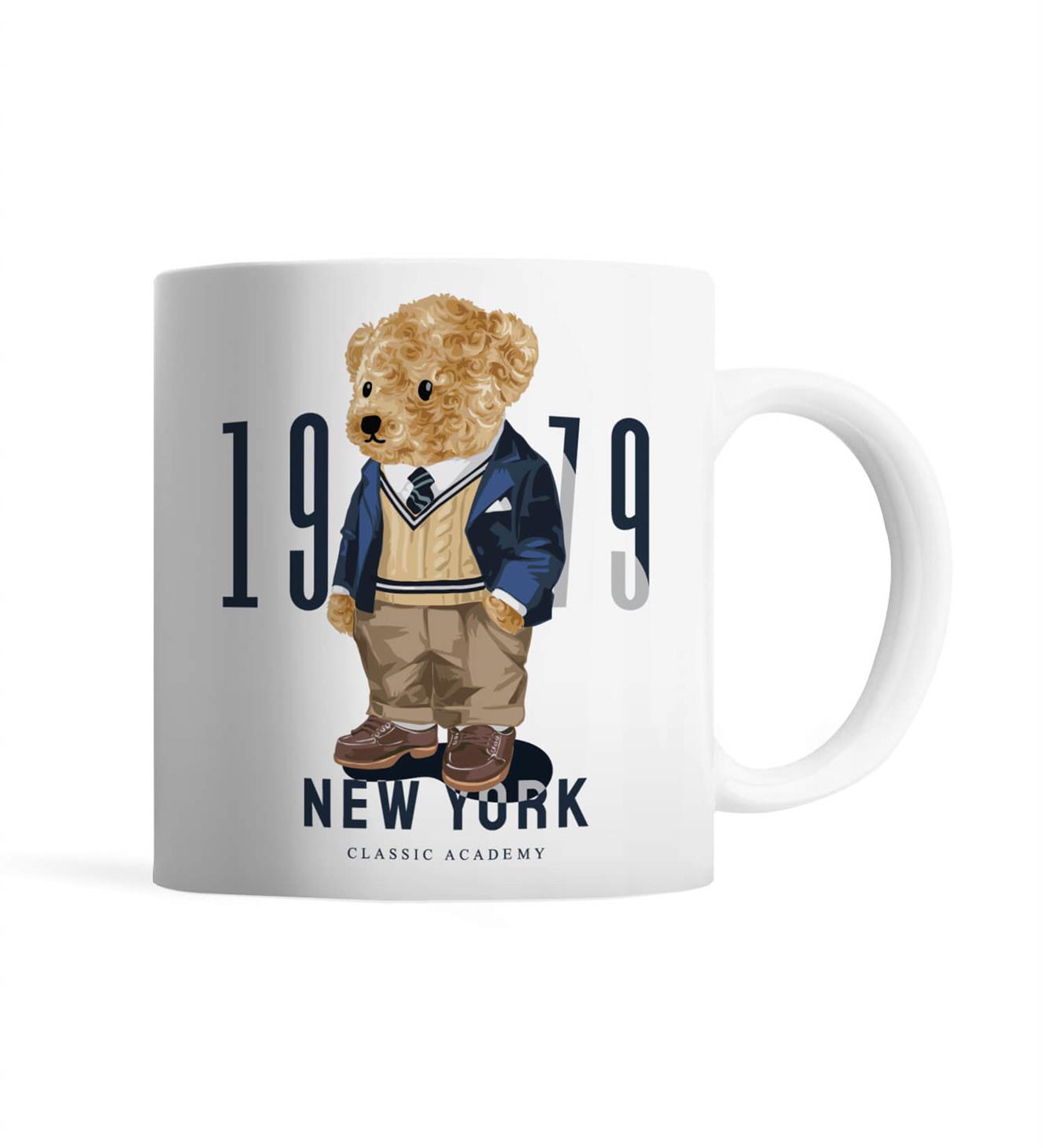 Teddy Bear | New York Academy - Kupa Bardak