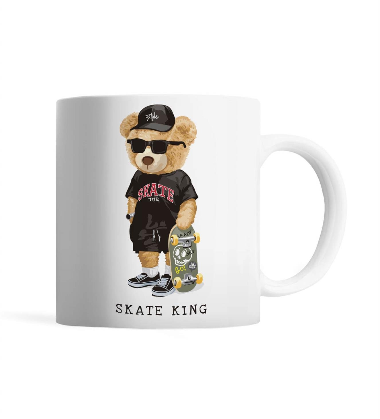 Teddy Bear | Skater - Kupa Bardak