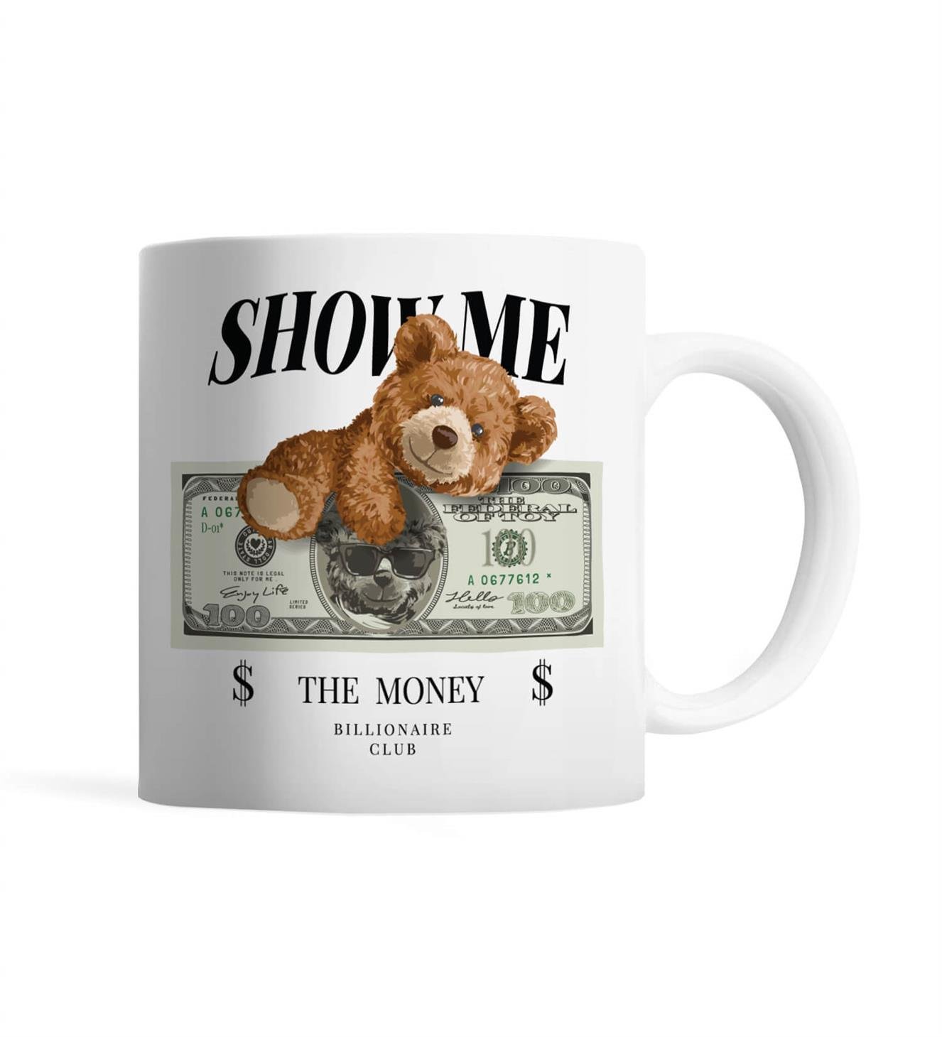 Teddy Bear | The Money - Kupa Bardak