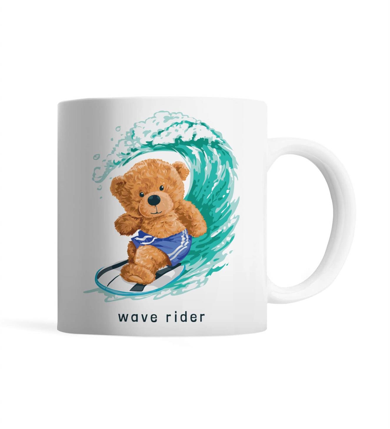 Teddy Bear | Wave Rider - Kupa Bardak