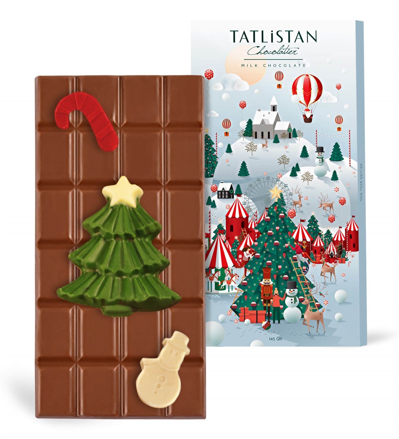 Yılbaşı Karnavalı | Sütlü Tablet Çikolata