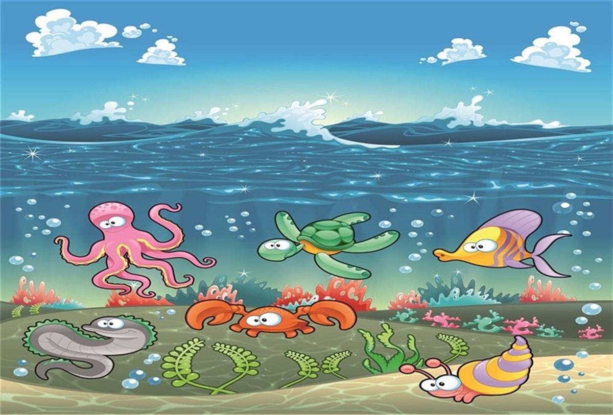 Море иллюстрация для детей