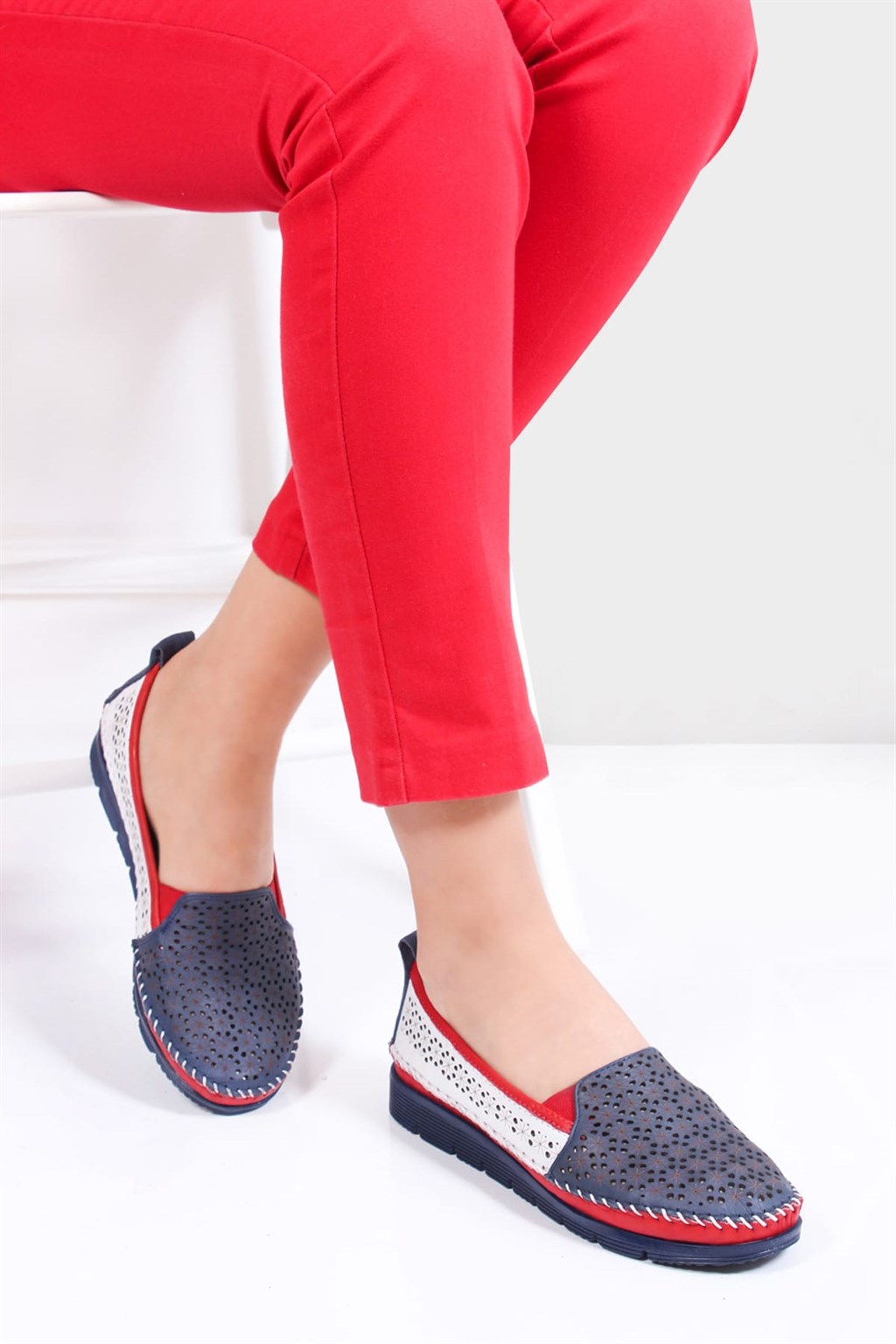 Deripabuc Hakiki Deri Tommy Kadın Babet DP16-0287