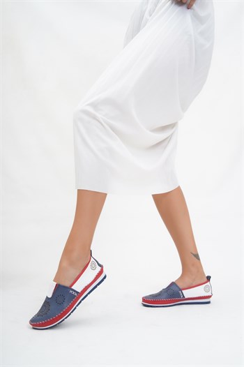 Hakiki Deri Tommy Kadın Deri Babet DP16-0065