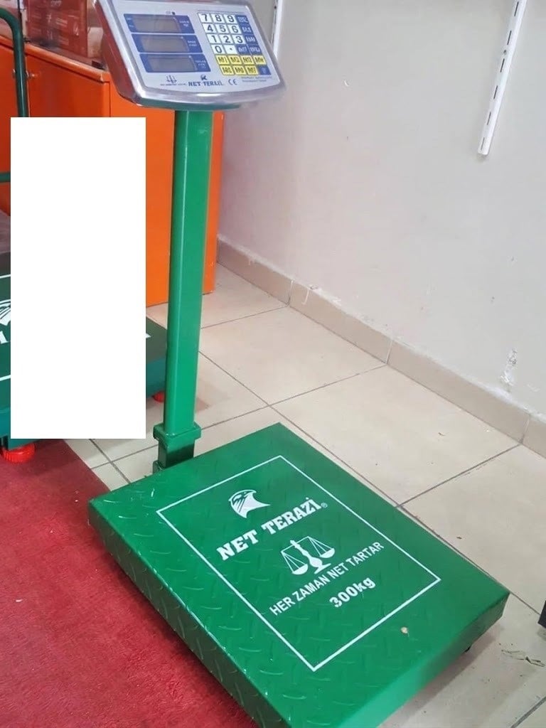 300 Kg Dijital Katlanabilir Kantar - Hassas Baskül Fiyat Hesaplamalı