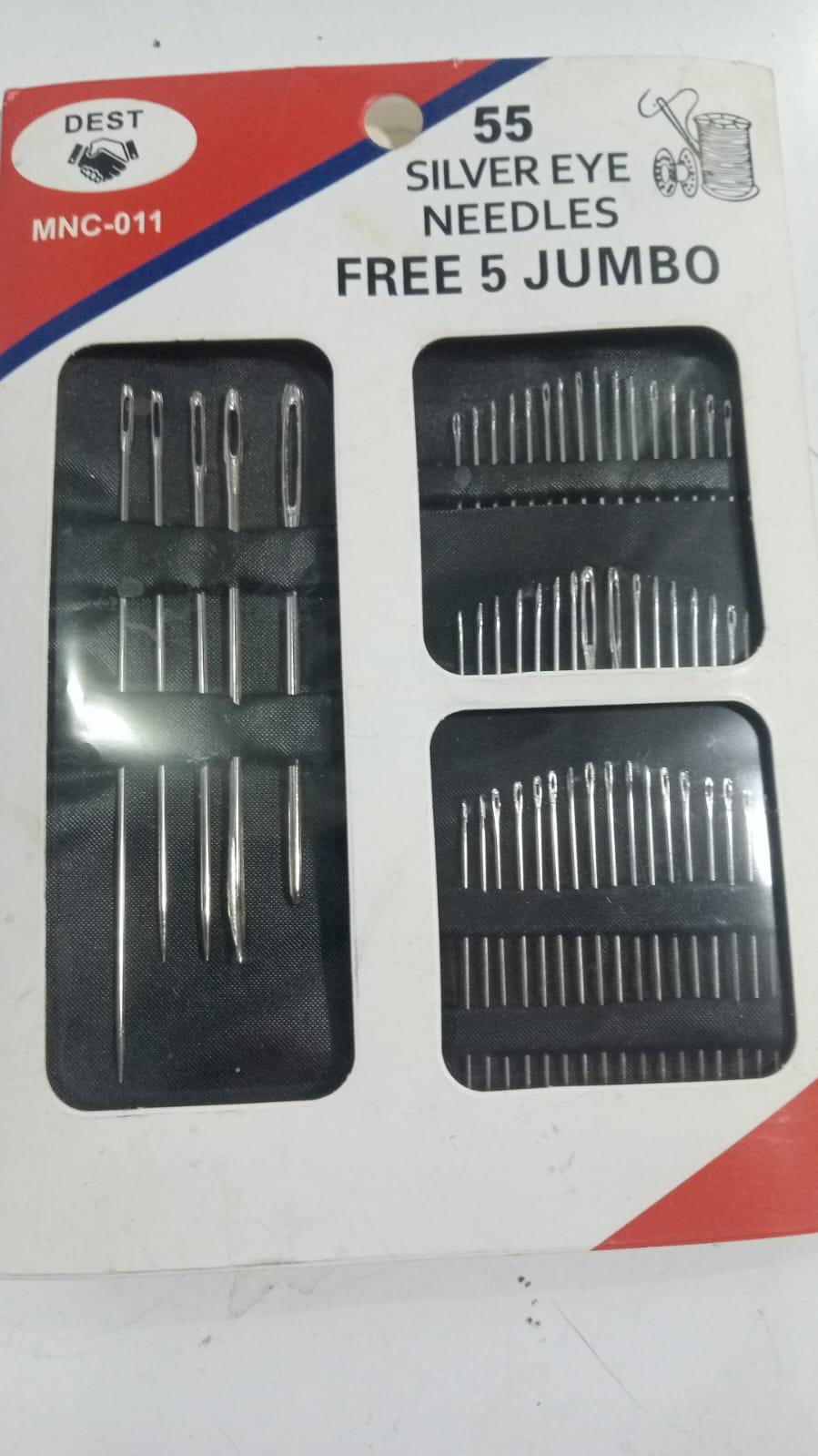 55+5 Parça Pratik El Dikiş İğnesi Seti - Ev Tipi 60'lı İğne Seti (MNC-011)