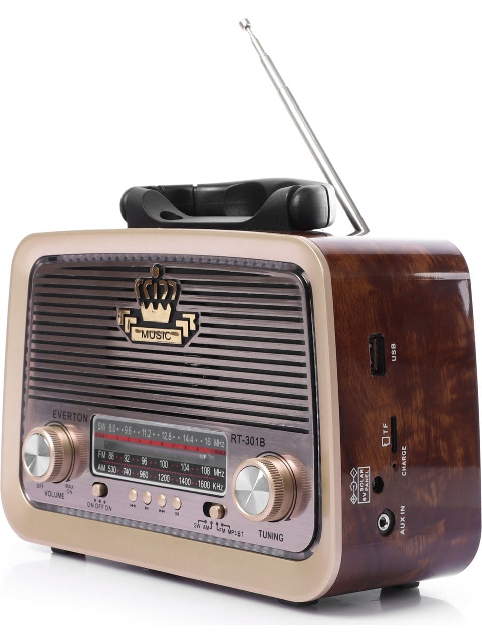 Doğruel DR-301 Nostaljik MP3 / FM / AM / SW Radyo