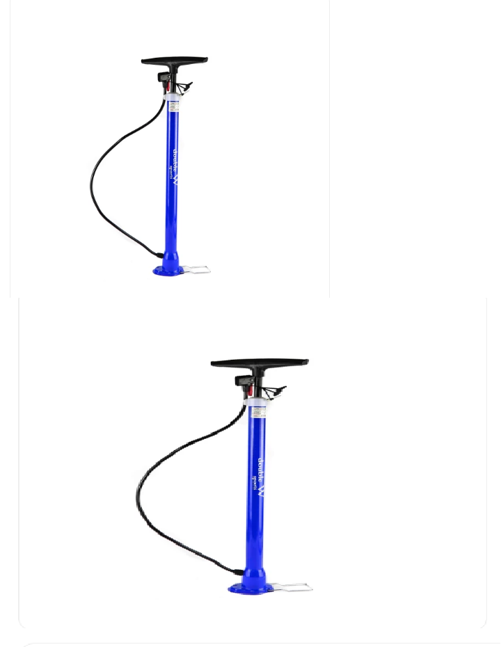 Double W Profesyonel Hava Pompası 60 cm - Bisiklet ve Şişme Havuz Grubu İçin Uygun