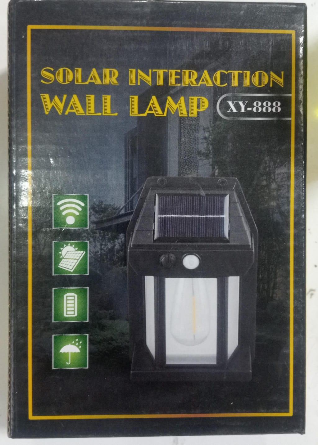 XY-888 Solar Güneş Enerjili Hareket Sensörlü Duvar Lambası – Toptan Tedarik