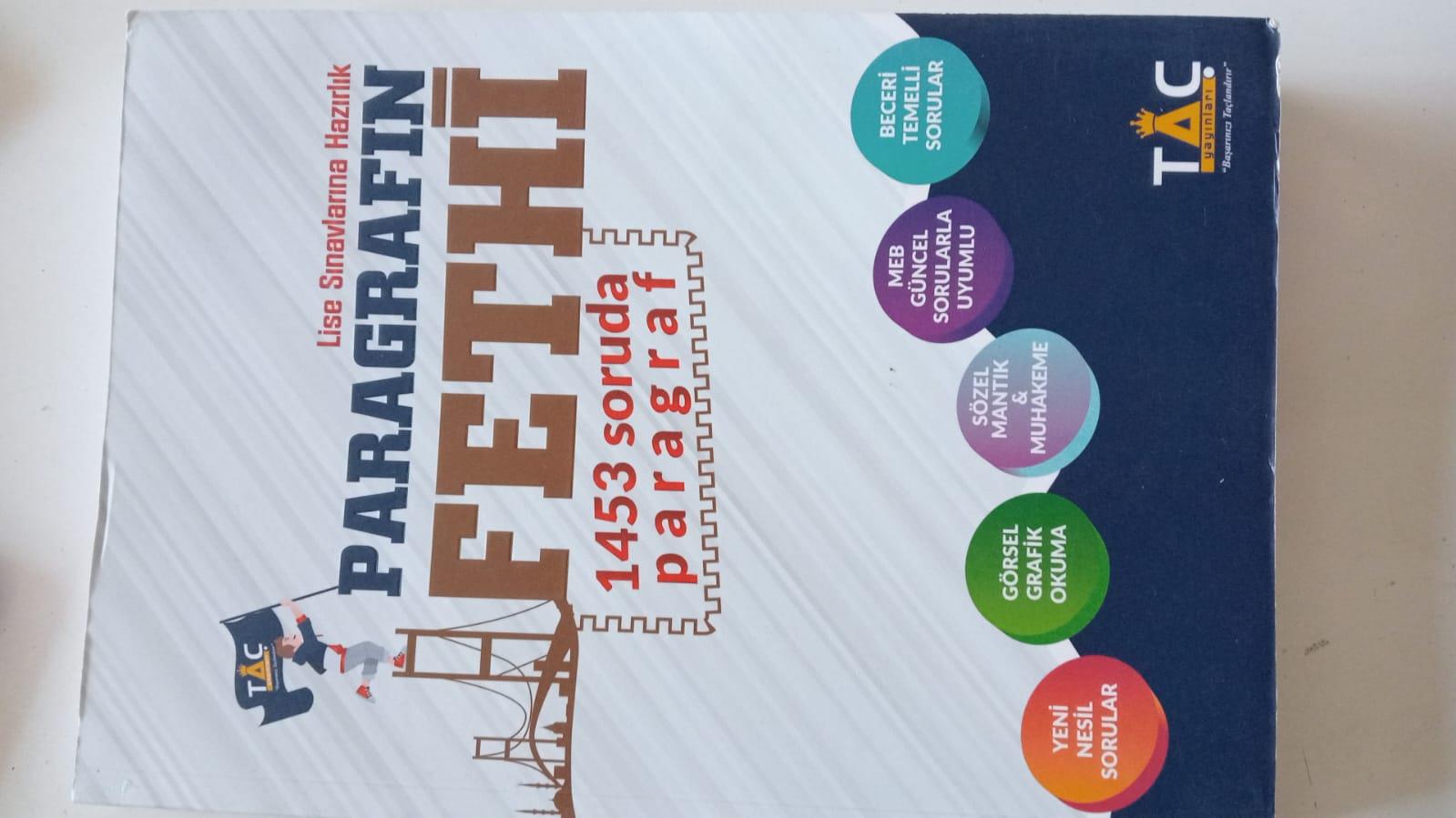  8. Sınıf LGS Paragrafın Fethi 1453  renkli baskı