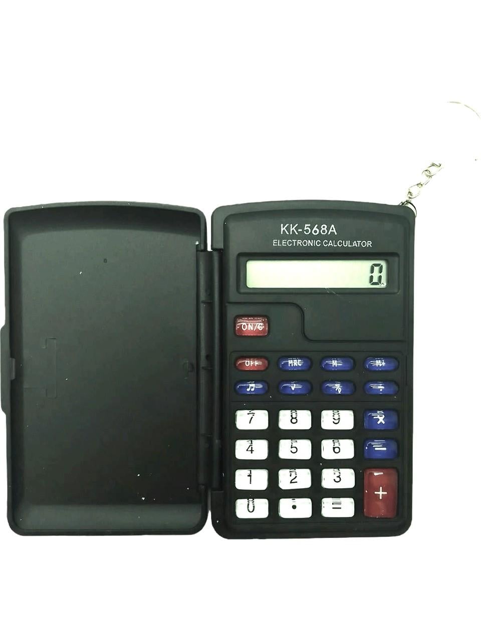 Kenko KK-568A Kapaklı Cep Hesap Makinesi - 8 Haneli Portatif Taşınabilir Makine