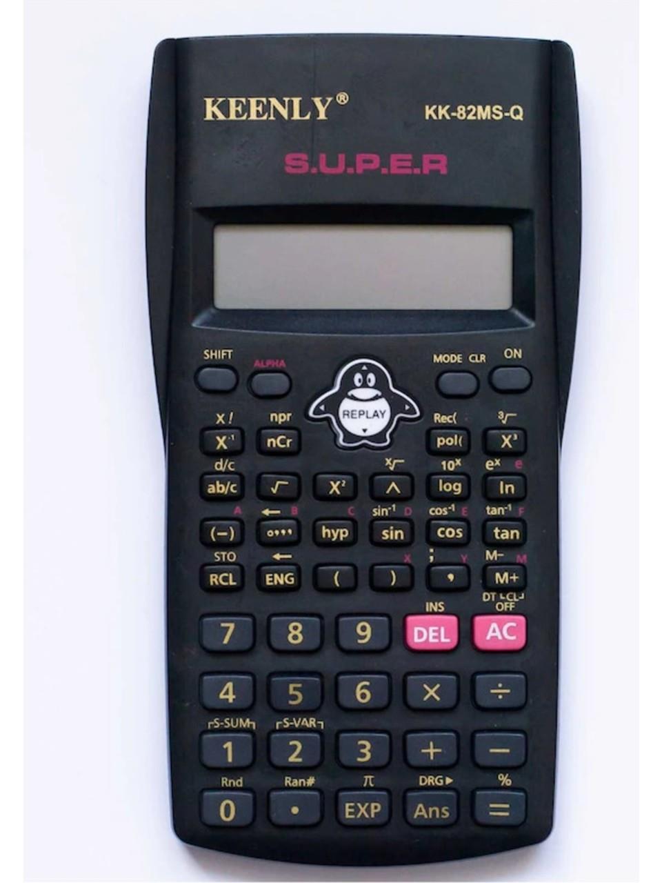 Mühendislik ve Okul Tipi Fonksiyonel Hesap Makinesi - Keenly KK-82MS-